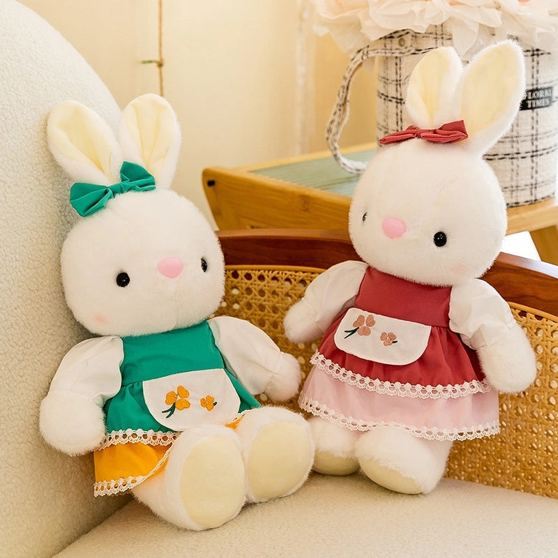 Cute Easter Bunny Plush Toy Stuffed Animal with Soft PP Cotton Filling|Easter Gifts & Plush Toys