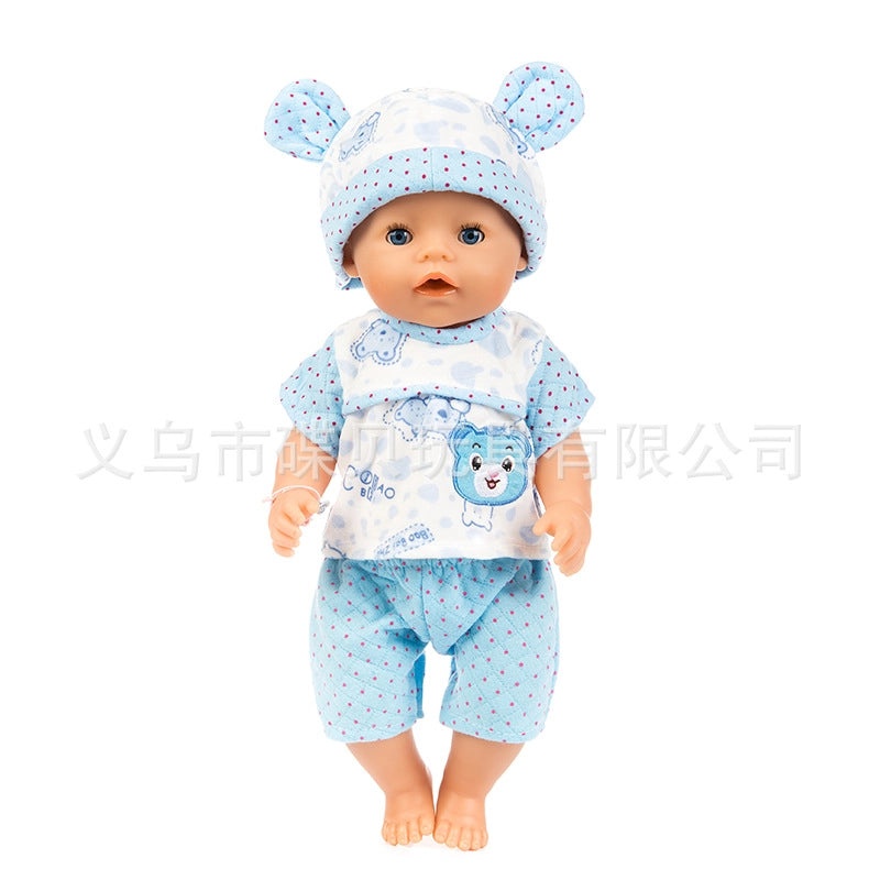 18 Inch American Girl Doll Clothes Rabbit and Frog Outfit Simulation Doll Apparel|Doll Clothing & Accessories
