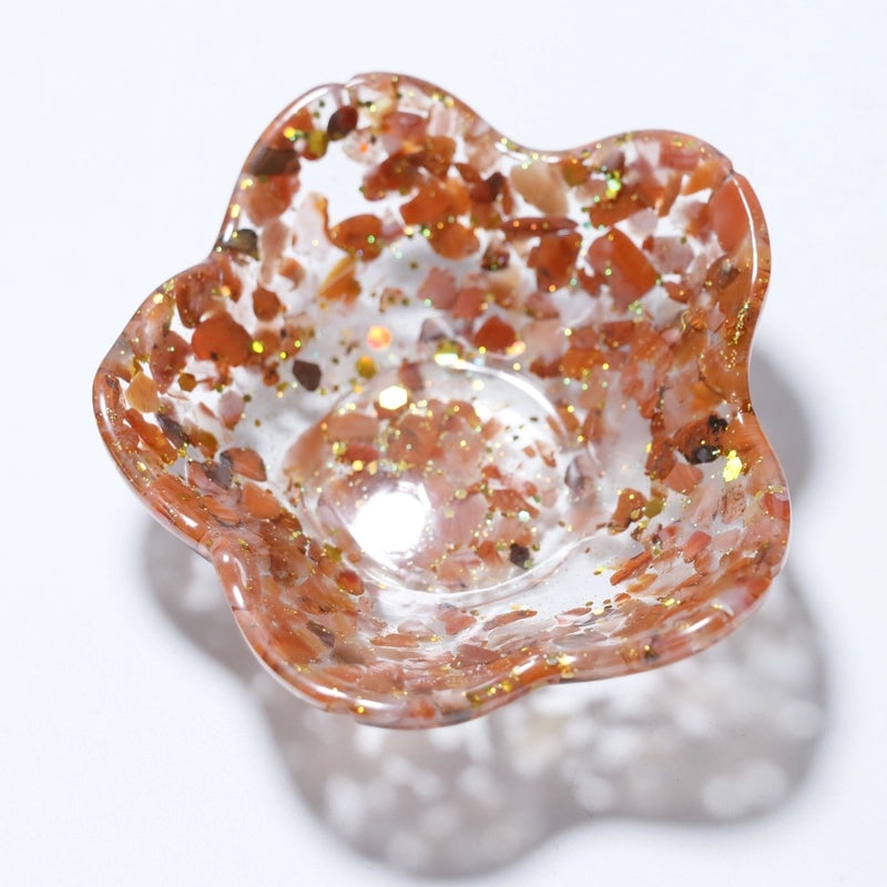 Minimalist Heart Shaped Resin Crystal Pendant Necklace|Jewelry & Accessories