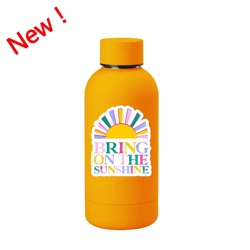 Cute Cartoon Star Stainless Steel Insulated Thermos Cup | Drinkware & Travel Mugs