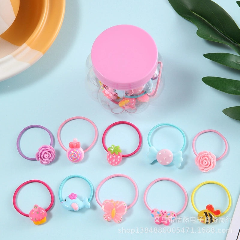 Kids Baby Elastic Hair Bands High Stretch Small Hair Ties for Children | Hair Accessories