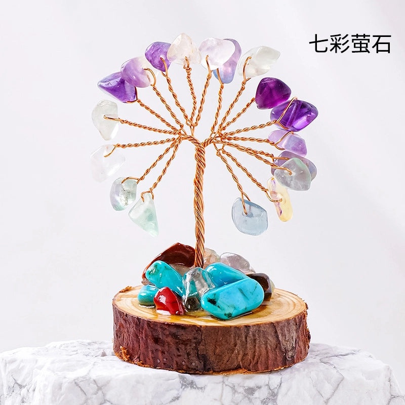 Minimalist Tree Crystal Ornament Decorative Artificial Home Accessories|Home Decor