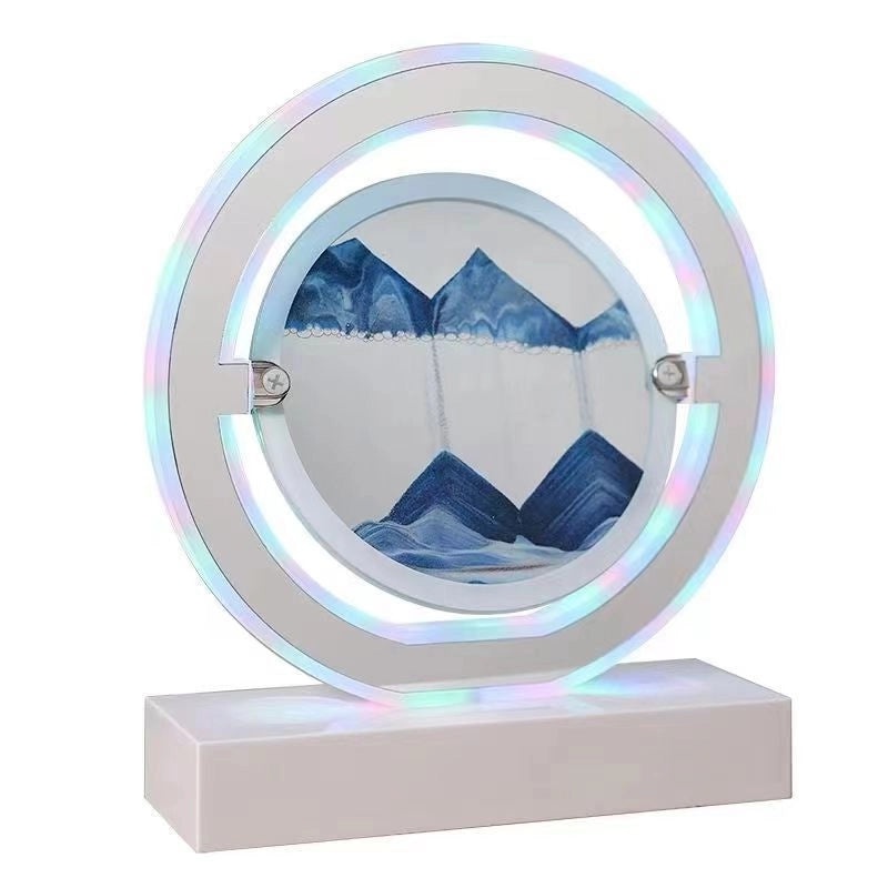 Quicksand Table Lamp with Bluetooth Speaker Romantic Bedroom Bedside Decorative Light|Home Decor Lamps