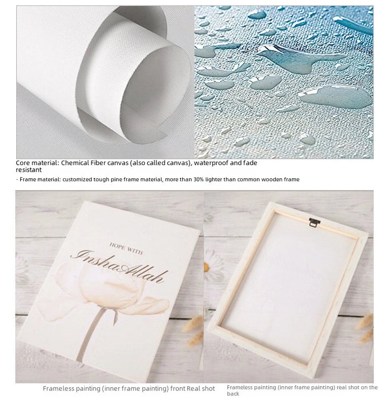 Vintage Yoga Asana Poster Abstract Art Canvas Painting for Bedroom and Living Room | Wall Art & Decor