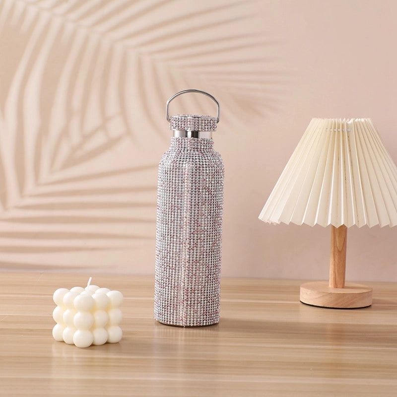 Stainless Steel Water Bottle Single Piece Casual Solid Color | Drinkware & Hydration