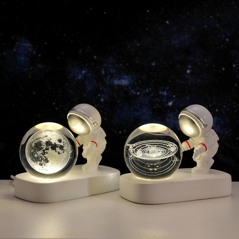 Astronaut Starry Night Light for Office Desk Luminous Decorative Lamp Unique Birthday New Year Gift|Home Decor Lighting