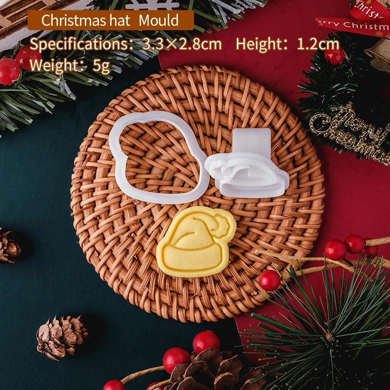 Christmas Themed Santa Claus Christmas Tree PLA Plastic Bakeware Mold | Bakeware & Kitchen Tools