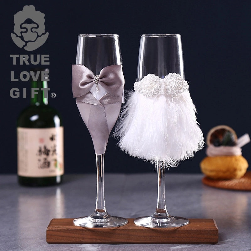 Elegant Bow Knot Glassware Set 1 Piece | Home & Kitchen Tableware