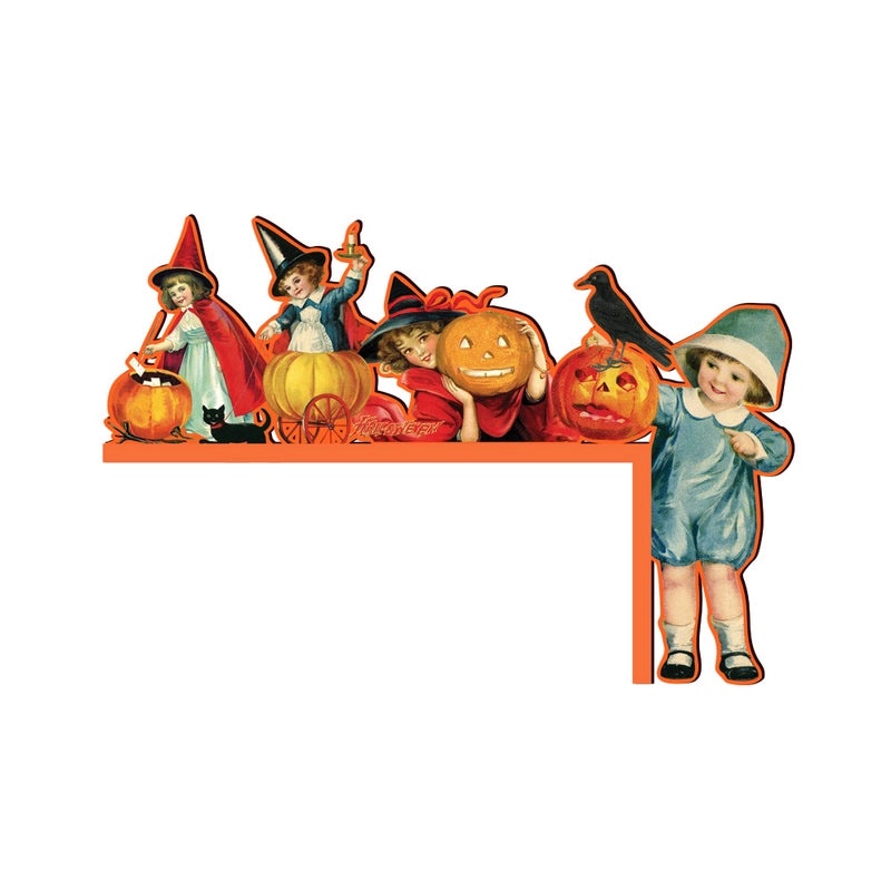 Halloween Pumpkin Wood Hanging Decoration for Fall | Seasonal Home Decor