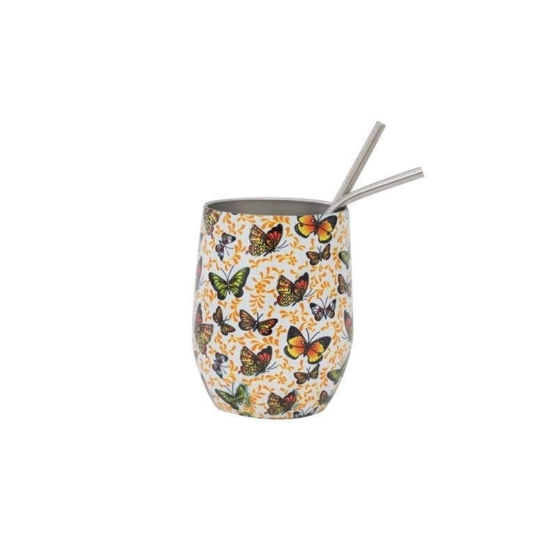 Cute Floral Cartoon Stainless Steel Water Bottle 500ml | Drinkware & Bottles