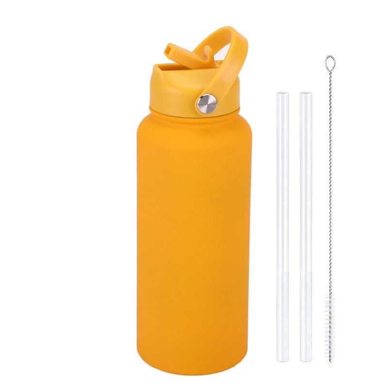 Insulated Stainless Steel Thermos Mug in Solid Colors for Everyday Use|Drinkware & Thermoses