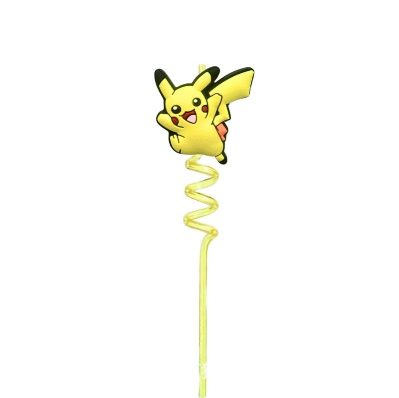 Pokémon Themed Creative Personality Party Decorative Straw|Party Supplies