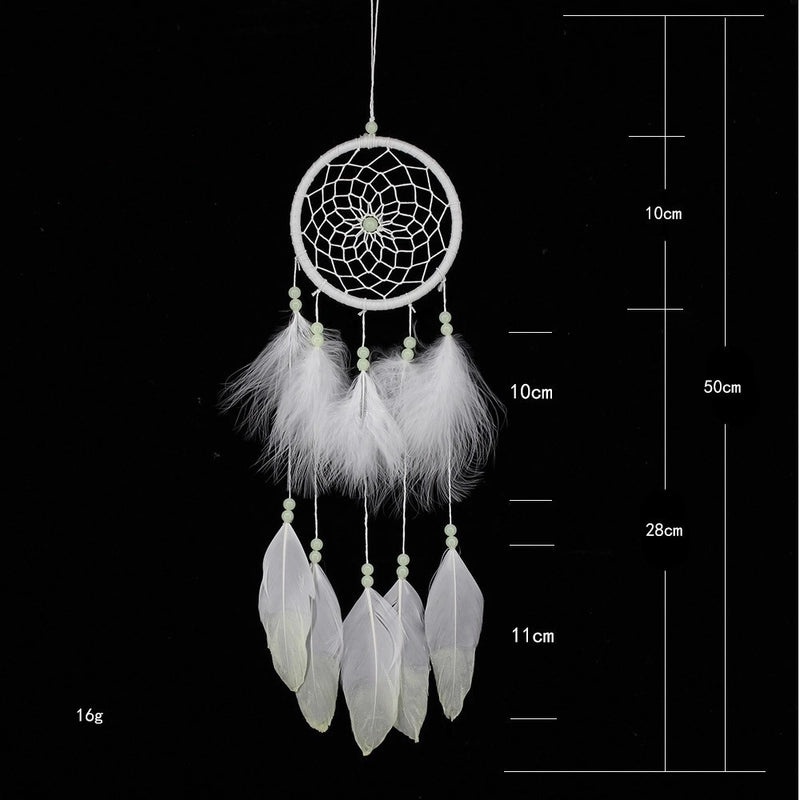 Minimalist Feather Dreamcatcher Wall Art, Boho Grid Style | Home Decor