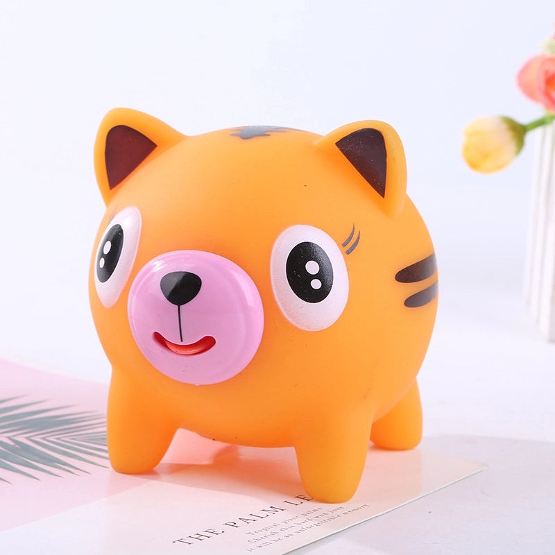 Animal Tongue Squeeze Sound Toy | Creative Stress Relief Ball | Decompression Music Gift | Fun Vent Shake Tone | Stress Relief Toy | Sensory Toy