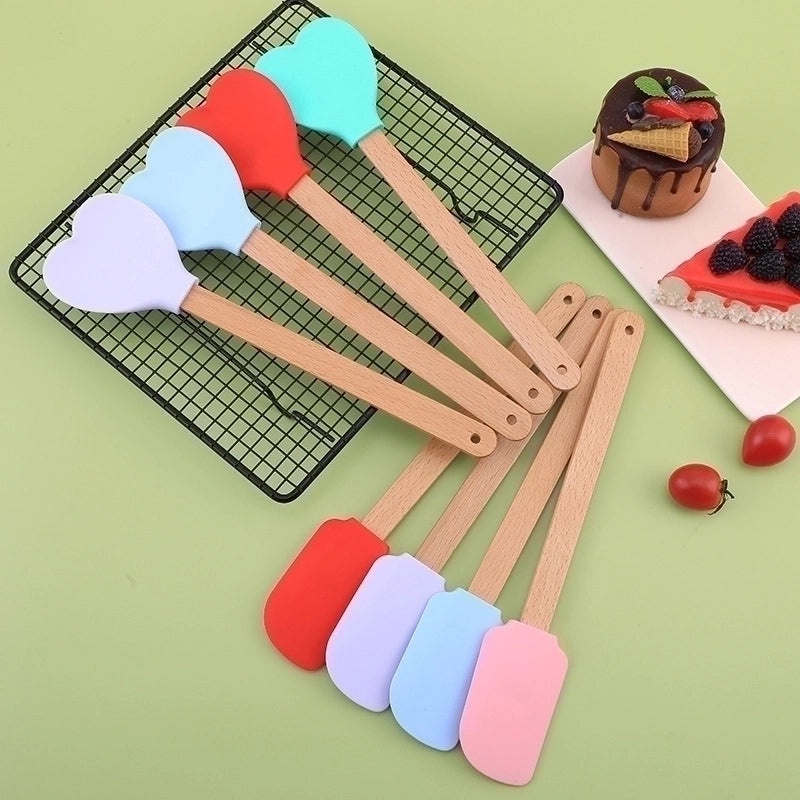 Simple Solid Color Silicone Baking Set|Bakeware & Kitchen Tools