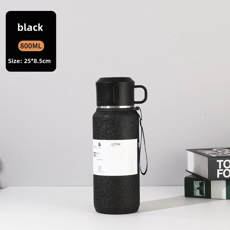 Large Capacity Stainless Steel Thermos Cup for Men and Women | Outdoor Sports Insulated Tea Kettle | Drinkware