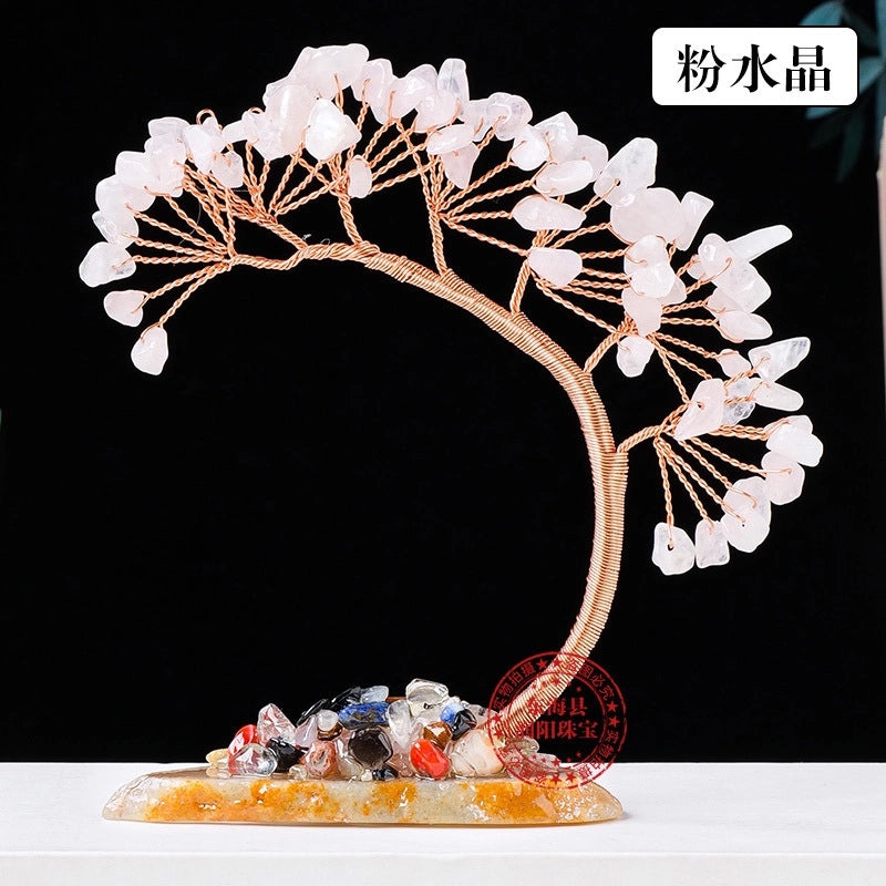 Minimalist Tree Crystal Ornament Decorative Artificial Home Accessories|Home Decor