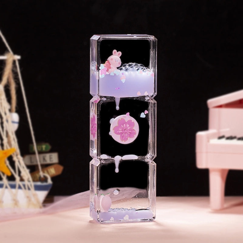 Minimalist Rabbit Ice Cream Acrylic Ornament | Home Decor Ornaments