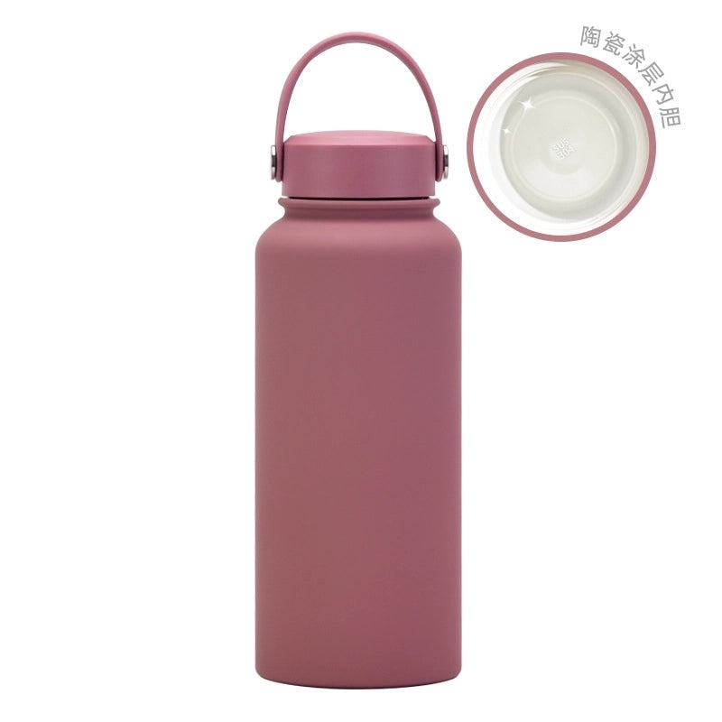 Stylish Solid Color Stainless Steel Vacuum Flask 1pc|Home & Kitchen Accessories