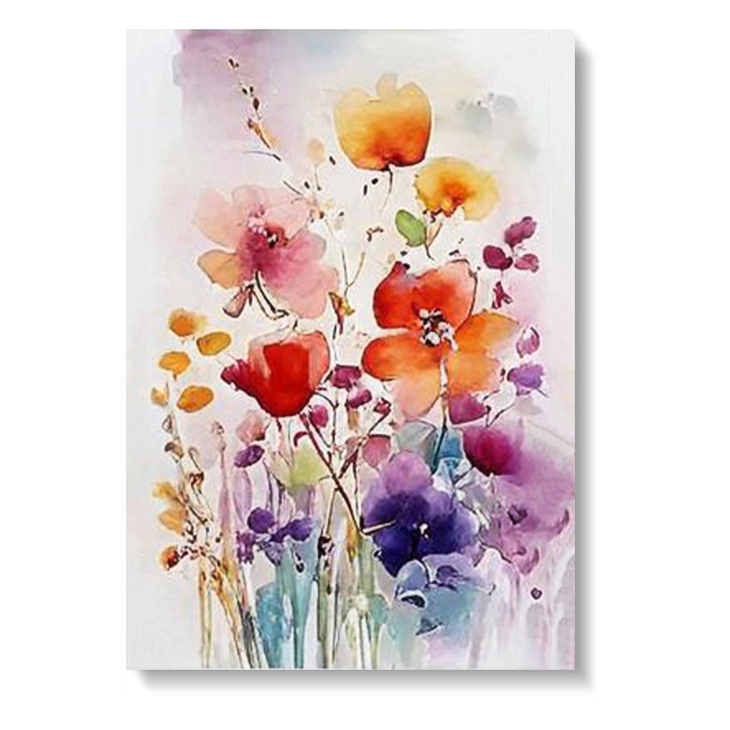 Rustic Floral Canvas Wall Art Decor|Home Decor