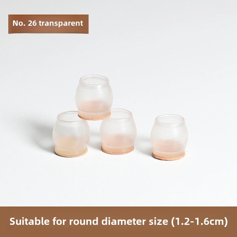 Silent Chair Leg Protective Covers Thickened Table Foot Pads for Chairs and Stools | Home & Living Accessories