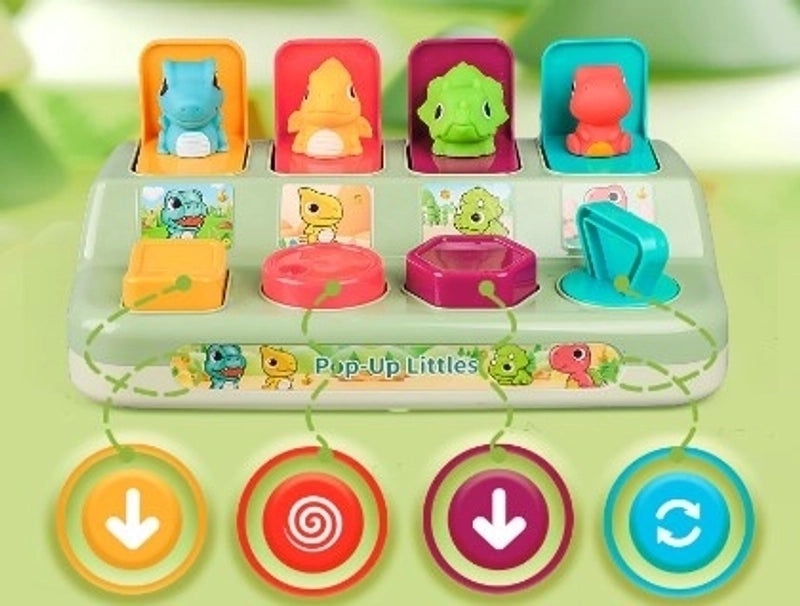 Baby Dinosaur Learning Toys for Ages 0-2 | Baby & Toddler Educational Toys