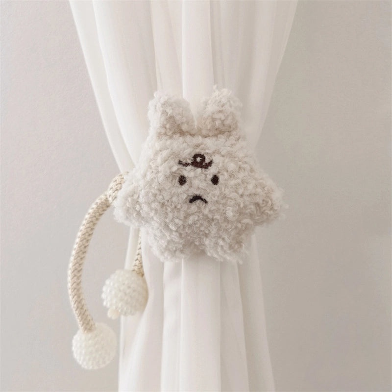 Adorable Cloud Pattern Polyester Curtain Tiebacks | Window Accessories