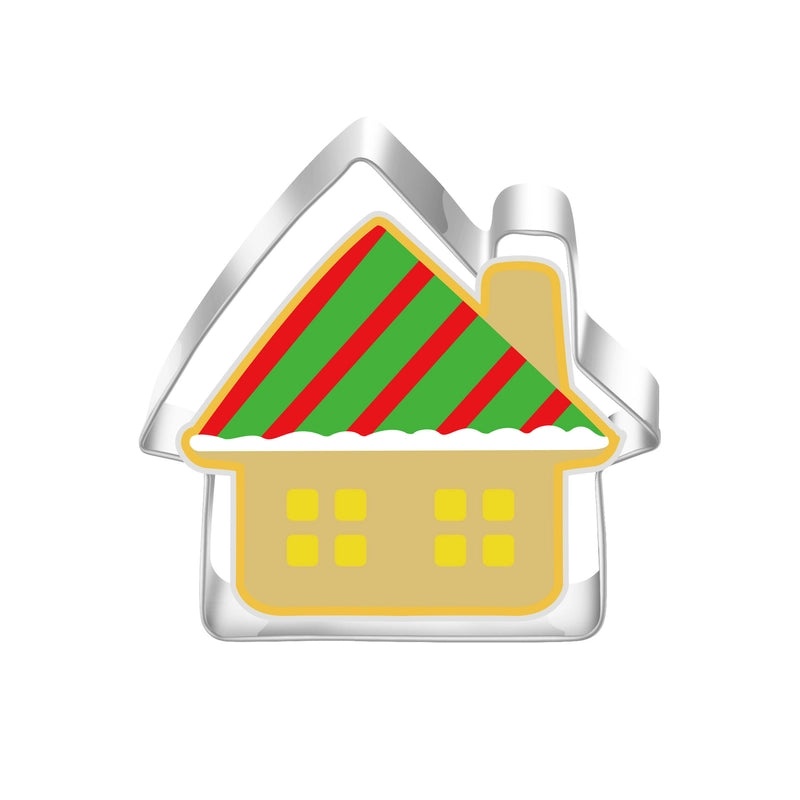 Minimalist Christmas Star Snowflake Stainless Steel Bakeware Single Piece|Kitchen & Dining