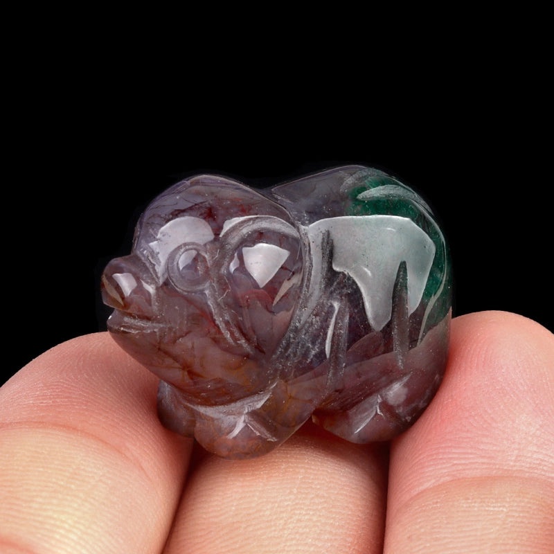 Adorable Animal-Shaped Natural Stone Crystal Decor | Home & Living Decorative Accents