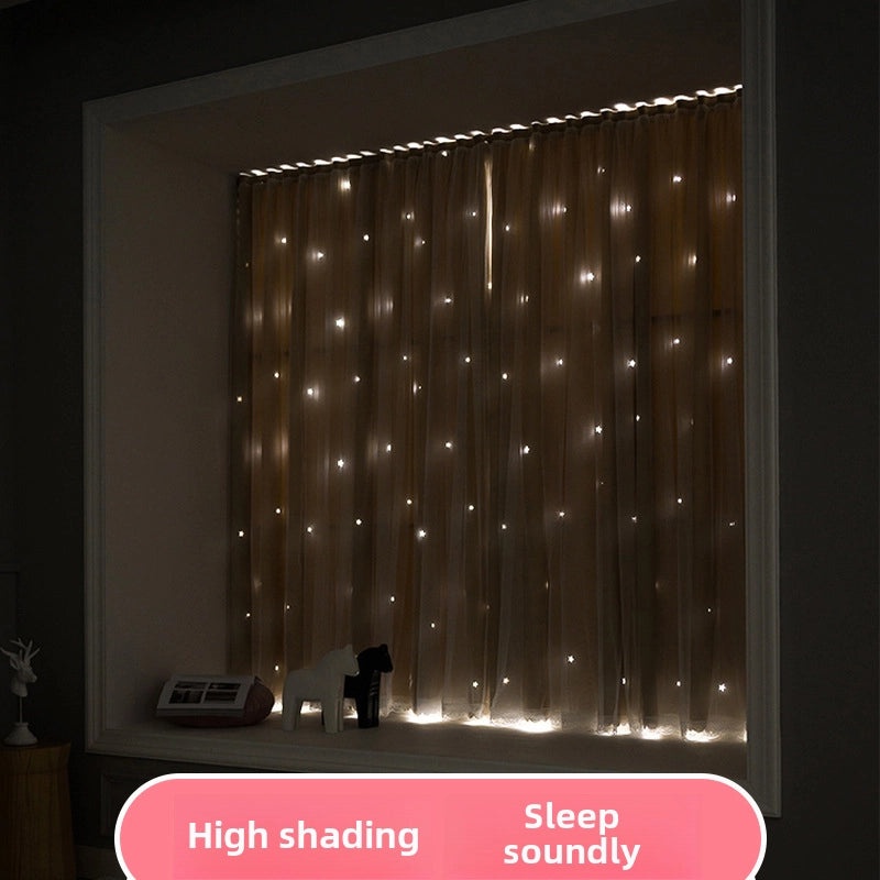 无痕免打孔遮光窗帘贴|家居日用窗帘遮阳用品