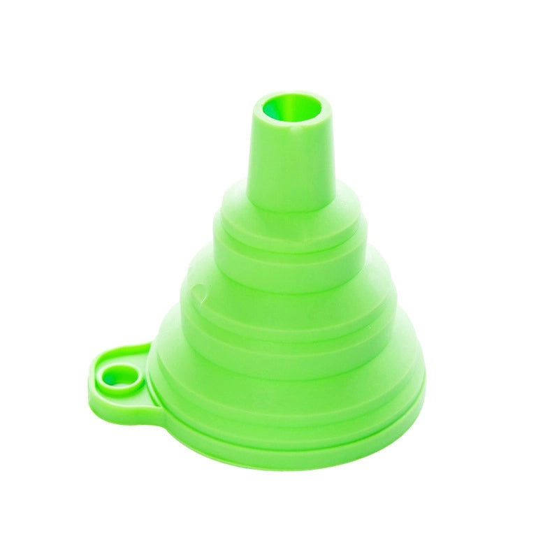 Minimalist Single Solid Color Plastic Funnel|Kitchen Tools