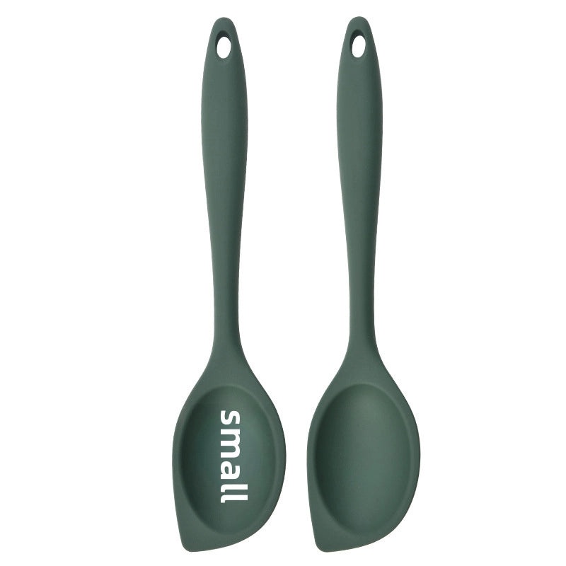 Silicone Cooking Spoon Medium Size Durable Kitchenware Mixing Salad Spoon Child-Friendly|Kitchen Utensils