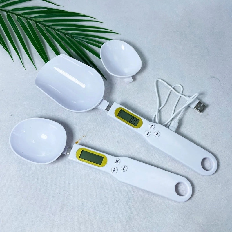 Minimalist Solid Color Plastic Spoon Scale|Kitchen Tools & Gadgets