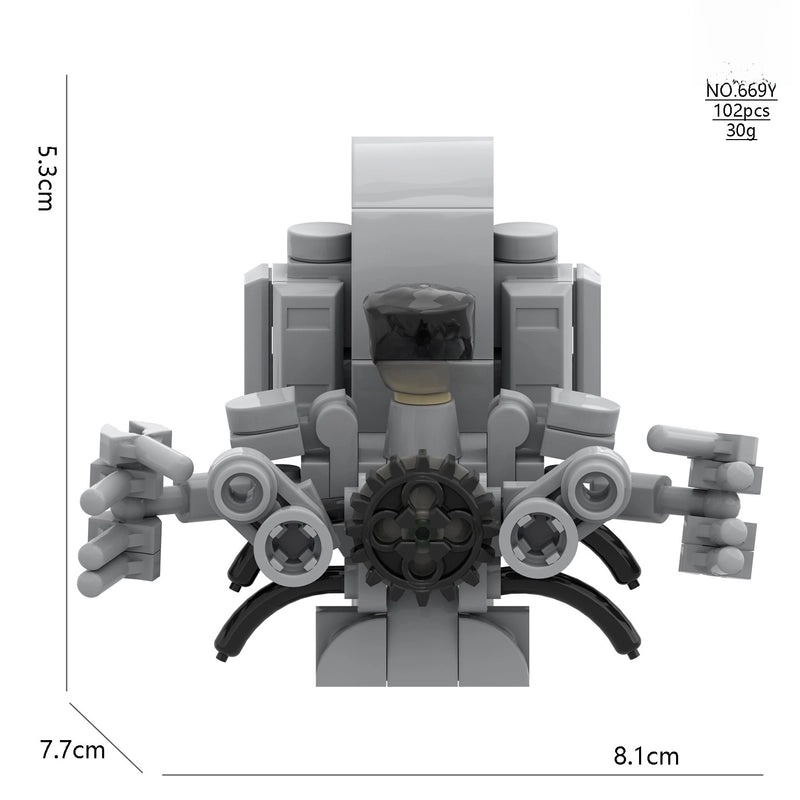Skibidi Toilet Titan Monitor Speaker Toy TV Man Doll|Toys & Collectibles