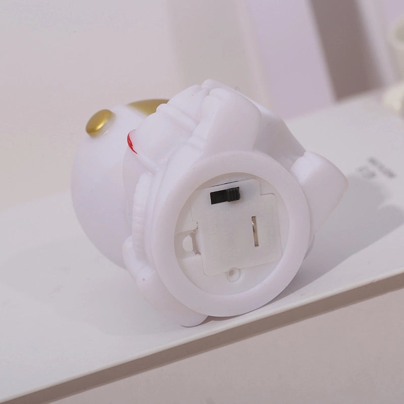 Astronaut Rabbit Night Light Cartoon Desktop Decoration Creative Gift for Kids Birthday Kindergarten|Home Decor & Lighting