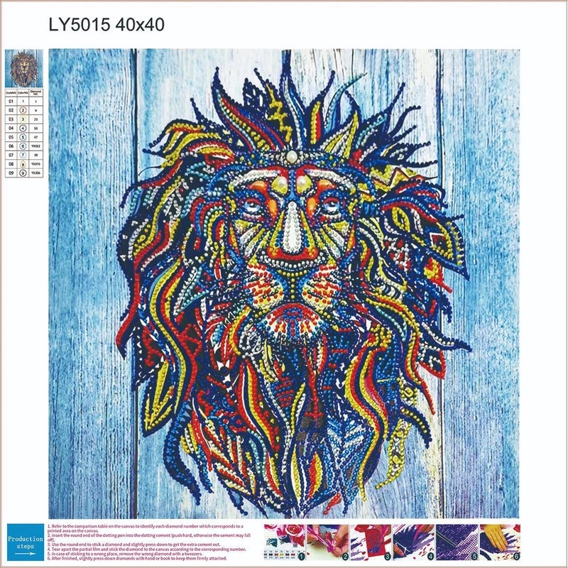 5D Owl Diamond Painting DIY Kit Bright Resin Art for Living Room Bedroom Wall Decor|Diamond Painting Kits