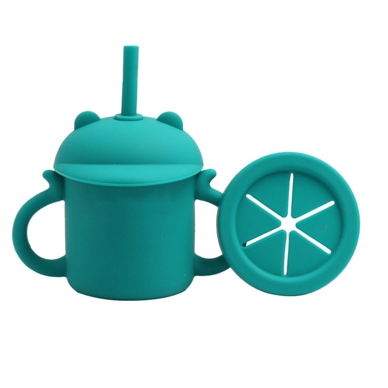 Adorable Dinosaur Silicone Spoon and Plate Set for Kids | Baby & Kids Tableware