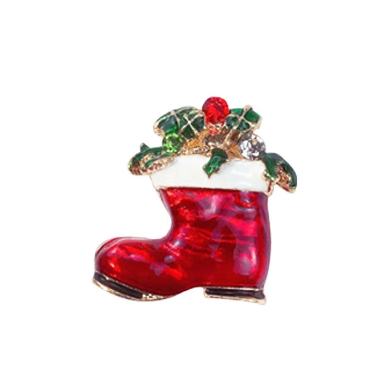 Christmas Cartoon Santa Claus Alloy Napkin Ring Casual Elegant Holiday Table Decor | Holiday Tableware