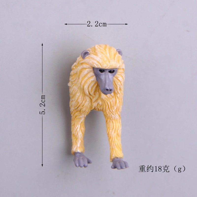 Cute Cartoon Animal Resin Figure | Decorative Accessories