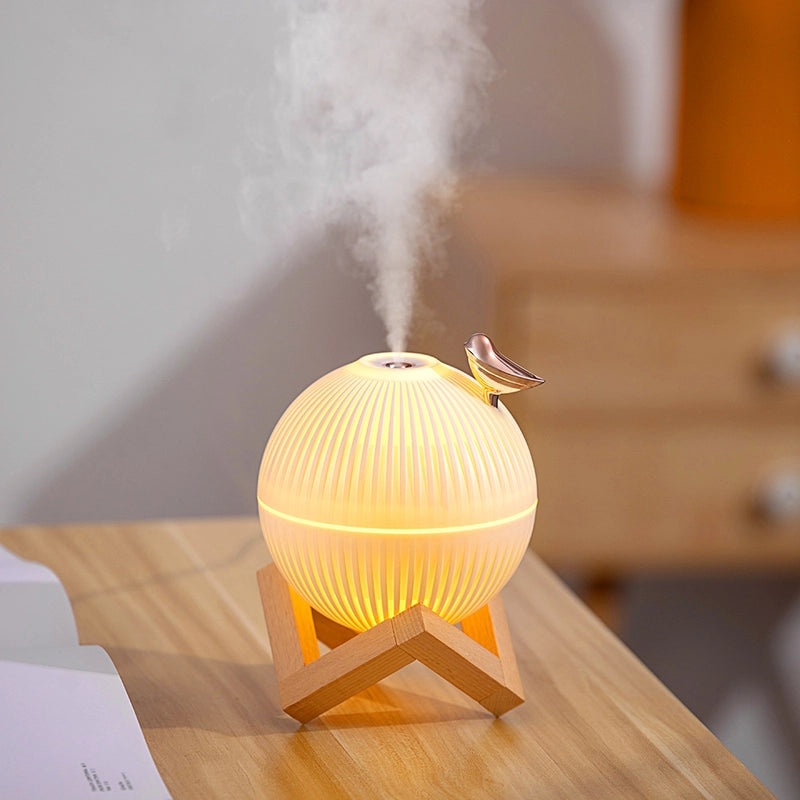 Elegant Minimalist Spherical Humidifier with ABS, PP, and Silica Gel Materials for Home Fragrance | Home & Living
