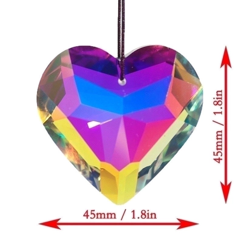 Retro Pastoral Heart-Shaped Faux Crystal Necklace Pendant | Jewelry & Accessories