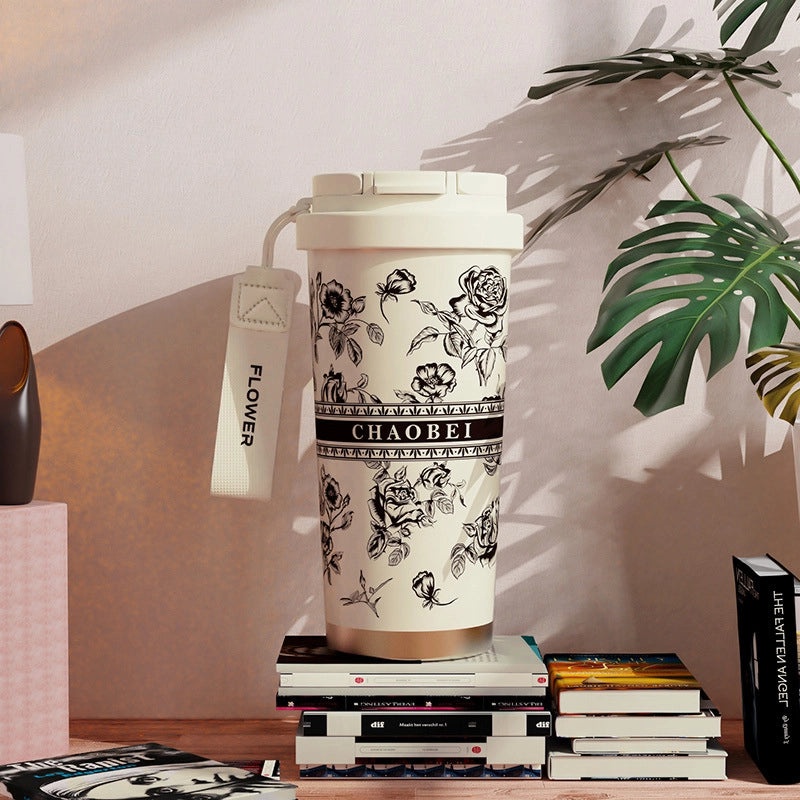 Van Gogh Lily Of The Valley Coffee Mug Custom High Color Value Double Wall Cup Gift for Girls|Kitchen & Dining