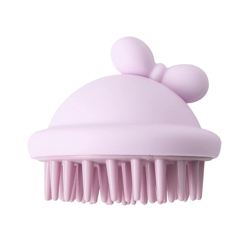 Stylish Solid Color PP TPR Shampoo Brush for Hair Care|Hair Care Accessories