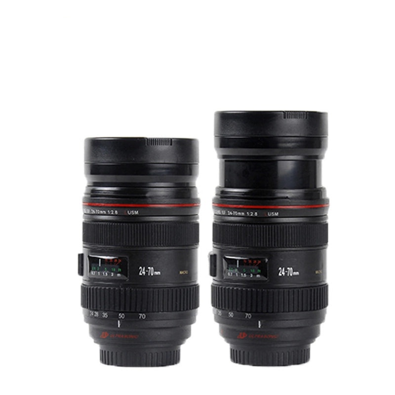 Casual SLR Lens Stainless Steel Travel Mug ABS Material | Drinkware & Mugs