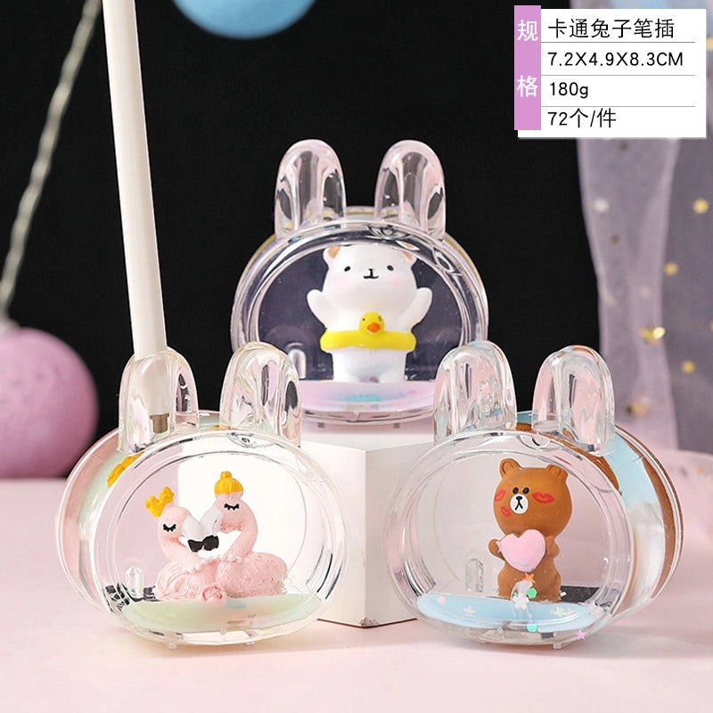 Creative Cartoon Liquid Oil Drop Ornament Transparent Acrylic Pressure Relief Craft|Home Decor Gifts