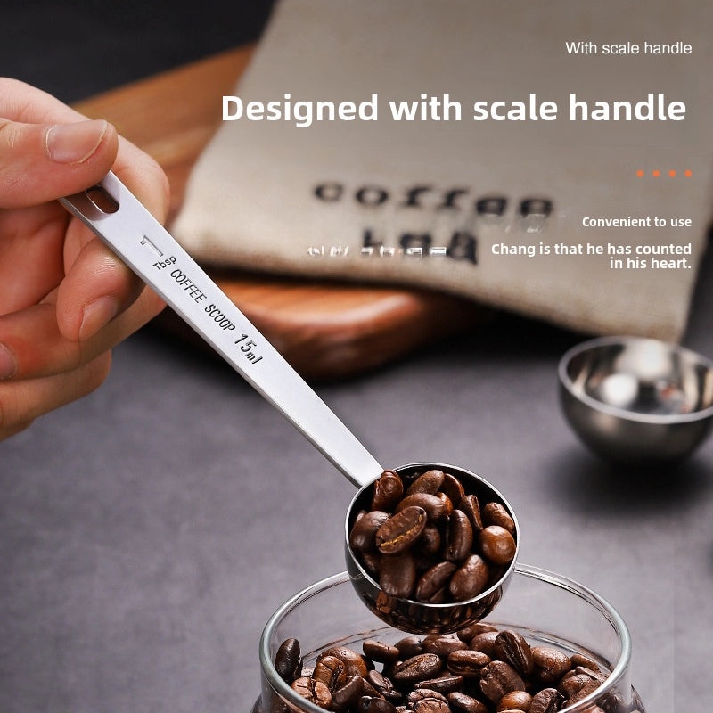 Stainless Steel Measuring Spoon 10g 15ml 20g for Coffee Tea Powder Fruit Sugar | Kitchen Utensils