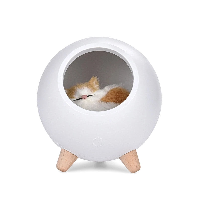 Adorable Pet House Night Light with USB Rechargeable Headlamp Bluetooth Speaker for Kids' Bedroom | Kids Night Lights & Bedroom Decor