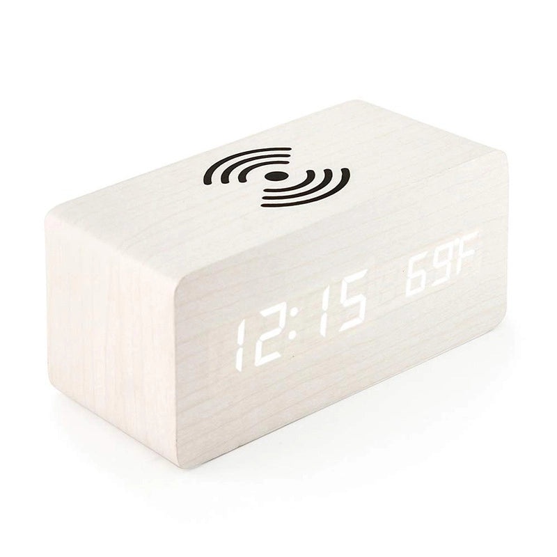 Minimalist Wooden Alarm Clock for Home Decor | Home Decor & Accessories