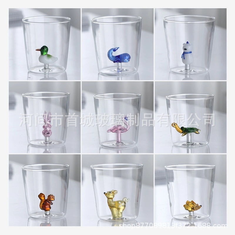 Cute Animal Design High Borosilicate Glass Casual Elegant Style 1 Piece|Home & Living
