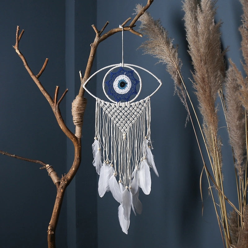 Minimalist Evil Eye Iron Pendant Wall Hanging|Home Decor Wall Art